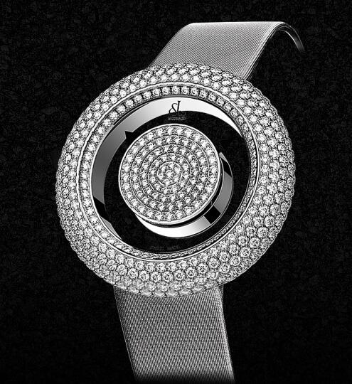 Jacob and Co BRILLIANT MYSTERY PAVE DIAMONDS WHITE GOLD Replica Watch BM556.30.RD.RD.A