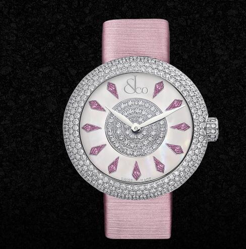 Jacob and Co BRILLIANT HALF PAVE Replica Watch BQ020.10.RH.KC.A Jacob and Co BRILLIANT HALF PAVE Replica Watch BQ020.10.RH.KC.A