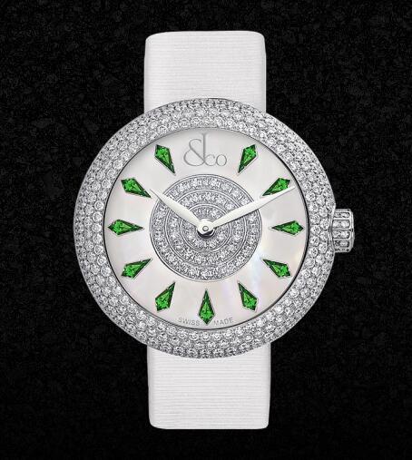 Jacob and Co BRILLIANT HALF PAVE Replica Watch BQ020.10.RH.KD.A Jacob and Co BRILLIANT HALF PAVE Replica Watch BQ020.10.RH.KD.A
