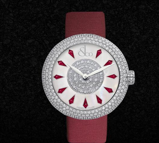 Jacob and Co BRILLIANT HALF PAVE Replica Watch BQ020.10.RH.KE.A Jacob and Co BRILLIANT HALF PAVE Replica Watch BQ020.10.RH.KE.A