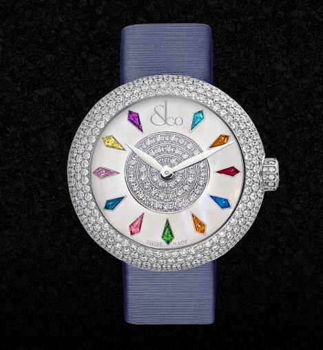 Jacob and Co BRILLIANT HALF PAVE Replica Watch BQ020.10.RH.KR.A Jacob and Co BRILLIANT HALF PAVE Replica Watch BQ020.10.RH.KR.A