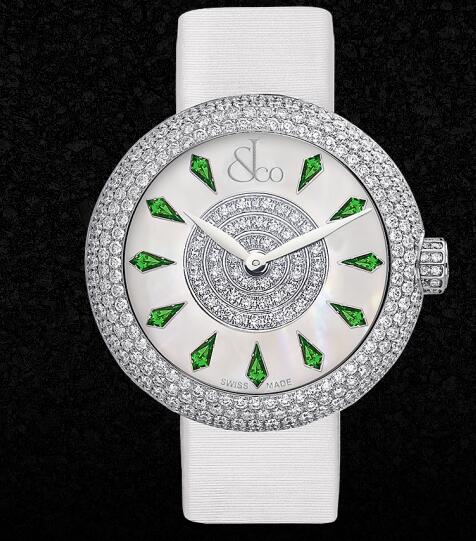 Jacob and Co BRILLIANT HALF PAVE Replica Watch BQ030.10.RH.KD.A