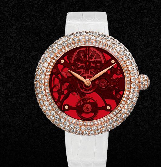 Jacob and Co BRILLIANT SKELETON NORTHERN LIGHTS ROSE GOLD Replica Watch BS431.40.RD.QR.A Jacob and Co BRILLIANT SKELETON NORTHERN LIGHTS ROSE GOLD Replica Watch BS431.40.RD.QR.A
