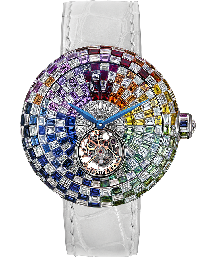 Jacob & Co. BRILLIANT FLYING TOURBILLON ARLEQUINO Watch BT543.30.HX.HX.A Jacob and Co Replica Watch Jacob & Co. BRILLIANT FLYING TOURBILLON ARLEQUINO Watch BT543.30.HX.HX.A Jacob and Co Replica Watch