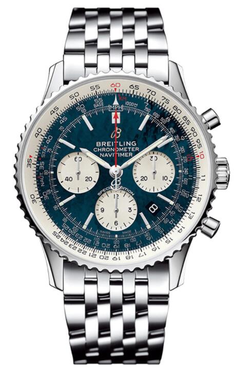 Replica Breitling Navitimer 1 B01 Chronograph 43 Stainless Steel Japan AB0121211B3A1 Men Watch