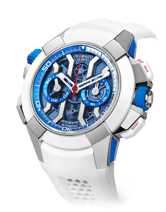 Jacob & Co. Epic X Chrono Summer Edition Watch Replica EC313.20.PE.LL.G Jacob and Co Watch Price