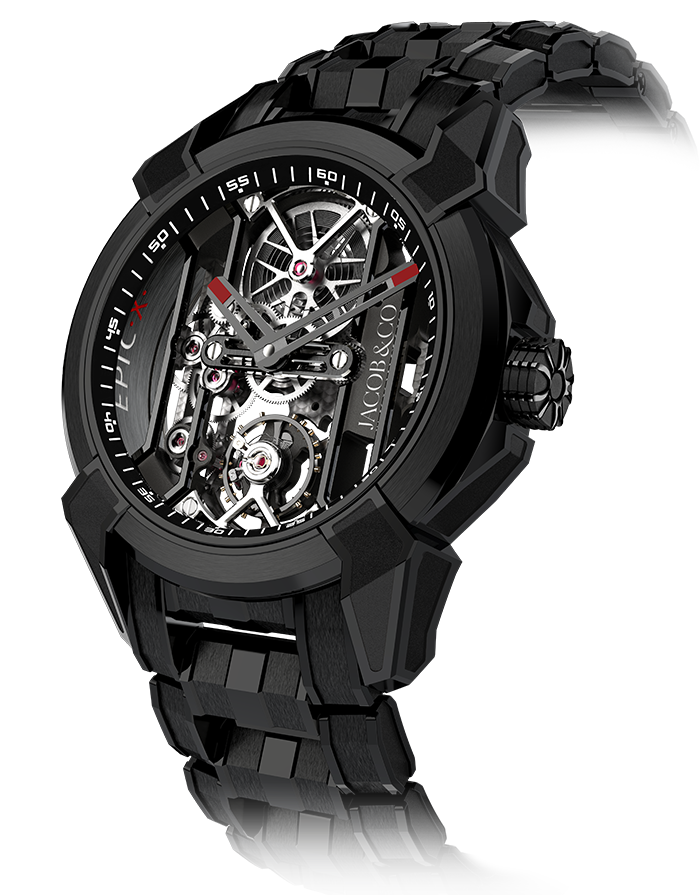 Jacob and Co Epic X Black Titanium Bracelet Replica Watch EX100.21.PS.BW.A21AA Jacob and Co Epic X Black Titanium Bracelet Replica Watch EX100.21.PS.BW.A21AA