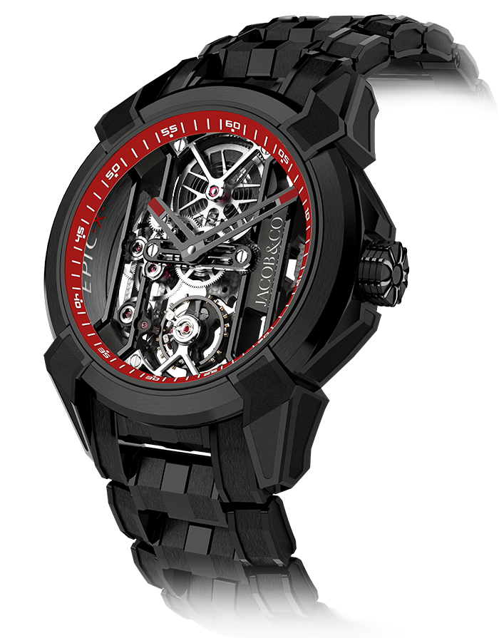 Jacob and Co Epic X Black Titanium Bracelet Replica Watch EX100.21.PS.RW.A21AA Jacob and Co Epic X Black Titanium Bracelet Replica Watch EX100.21.PS.RW.A21AA