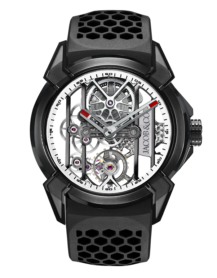 Jacob and Co Epic X Black Titanium Replica Watch EX100.21.PS.WB.A