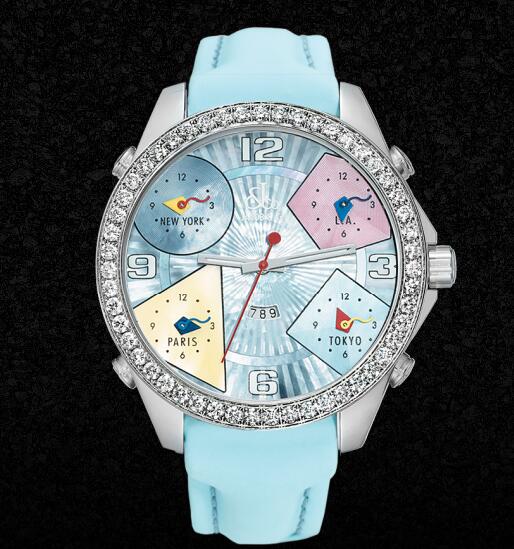 Jacob and Co Five Time Zone Replica Watch JC-23 Jacob and Co Five Time Zone Replica Watch JC-23
