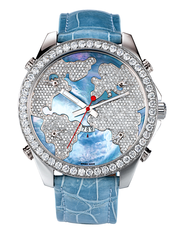 Jacob and Co Five Time Zone The World Is Yours Replica Watch Price JC-47WM Jacob and Co Five Time Zone The World Is Yours Replica Watch Price JC-47WM