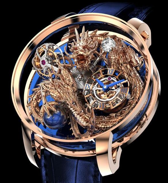 Jacob & Co. ASTRONOMIA CLARITY DRAGON Watch Replica AT112.40.DR.SD.A Jacob and Co Watch Price