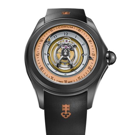 Corum Watch BUBBLE 47 CENTRAL TOURBILLON Replica Ref. L406/03907 - 406.102.95/0371 SW04