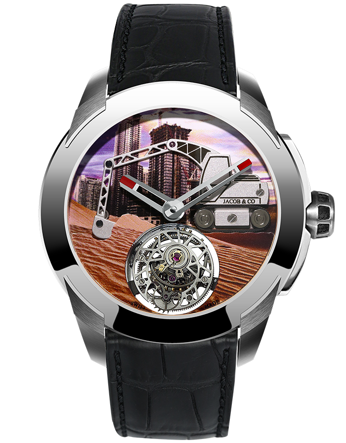 Jacob & Co. Pioneer Tourbillon Watch Replica PI422.20.AB.AB.A Jacob and Co Watch Price