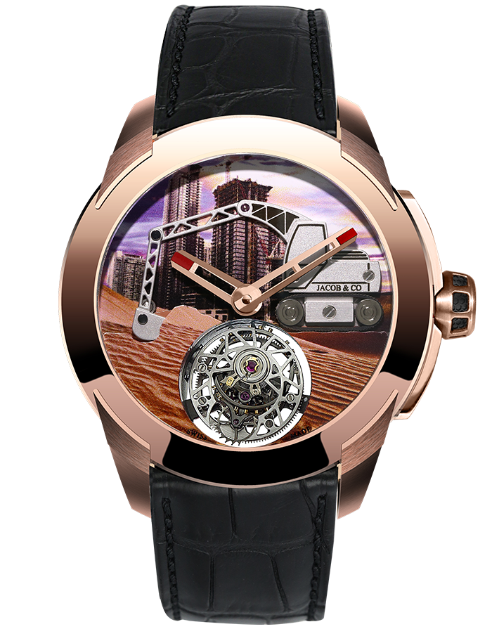 Jacob & Co. Pioneer Tourbillon Watch Replica PI422.40.AB.AB.A Jacob and Co Watch Price