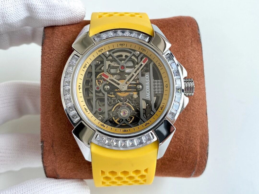 Jacob & Co. EPIC X ROSE SILVER BAGUETTE Watch Replica Jacob & Co. EPIC X ROSE SILVER BAGUETTE Watch Replica