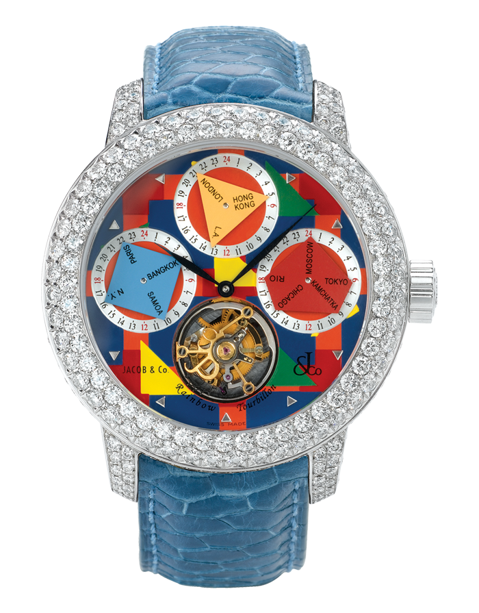 Jacob and Co The Rainbow Tourbillon Replica Watch Price R1WGDC