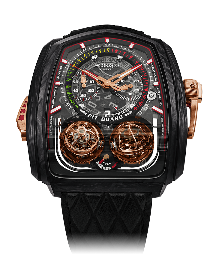 Jacob & Co. Twin Turbo Furious Carbon Watch Replica TT210.29.AA.AA.ABVEA Jacob and Co Watch Price