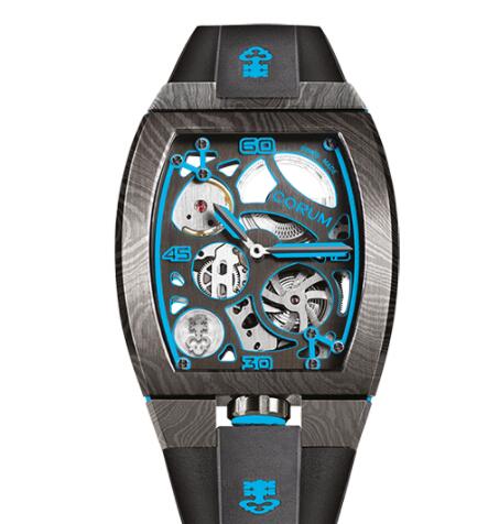 Corum Watch LAB 01 DAMASCUS STEEL Replica Ref. Z410/03862 - 410.100.43/F371 BL01 Corum Watch LAB 01 DAMASCUS STEEL Replica Ref. Z410/03862 - 410.100.43/F371 BL01