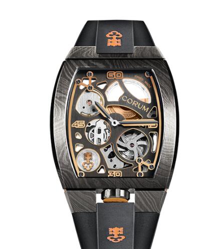 Corum Watch LAB 01 DAMASCUS STEEL Replica Ref. Z410/03955 - 410.100.43/F371 AD01 Corum Watch LAB 01 DAMASCUS STEEL Replica Ref. Z410/03955 - 410.100.43/F371 AD01