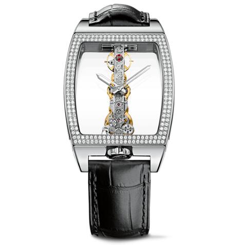 Corum Watch Golden Bridge Classic WHITE GOLD DIAMONDS Replica Ref. B113/01044 - 113.161.69/0001 0000